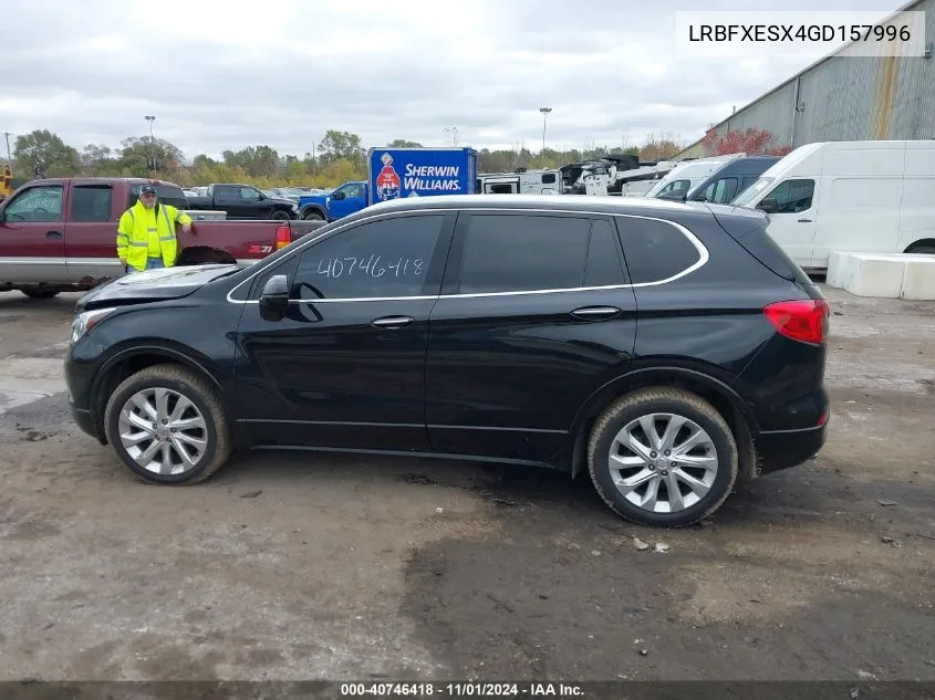 2016 Buick Envision Premium I VIN: LRBFXESX4GD157996 Lot: 40746418