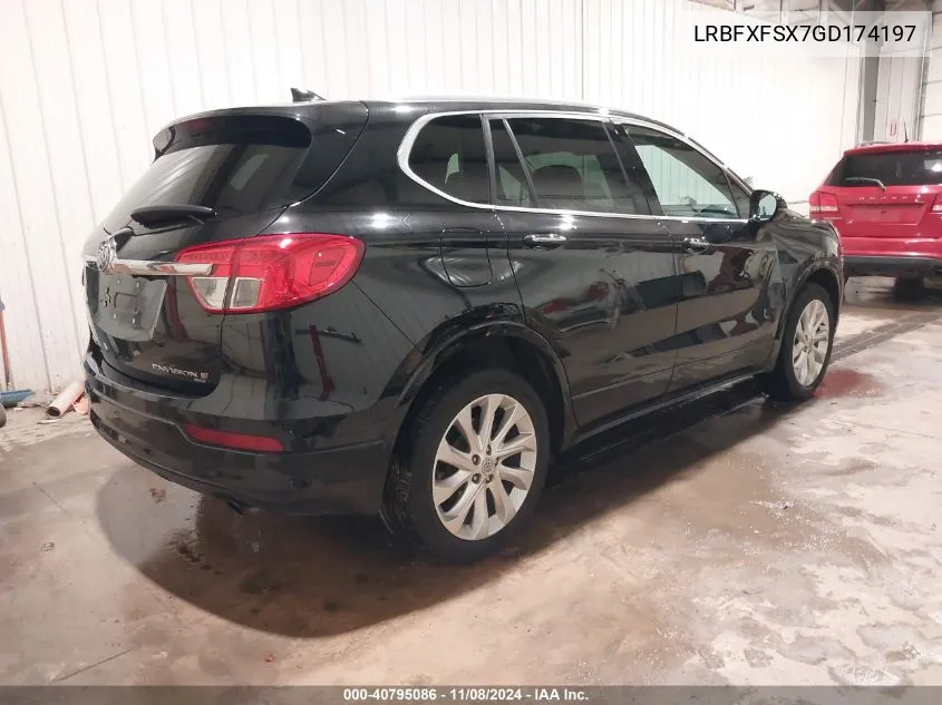 2016 Buick Envision Premium Ii VIN: LRBFXFSX7GD174197 Lot: 40795086