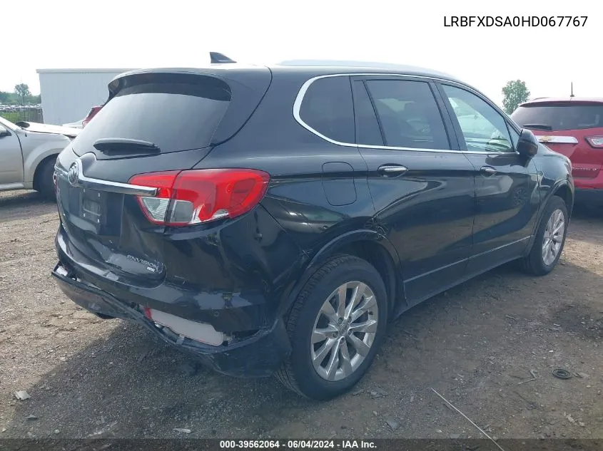 2017 Buick Envision Essence VIN: LRBFXDSA0HD067767 Lot: 39562064