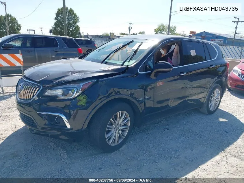 LRBFXASA1HD043735 2017 Buick Envision Preferred