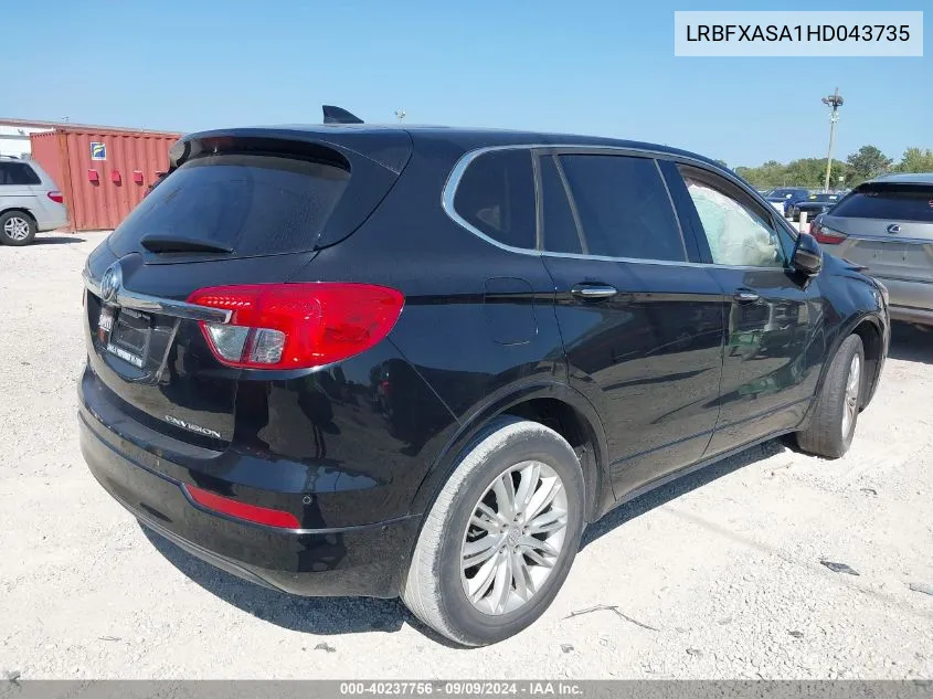 LRBFXASA1HD043735 2017 Buick Envision Preferred