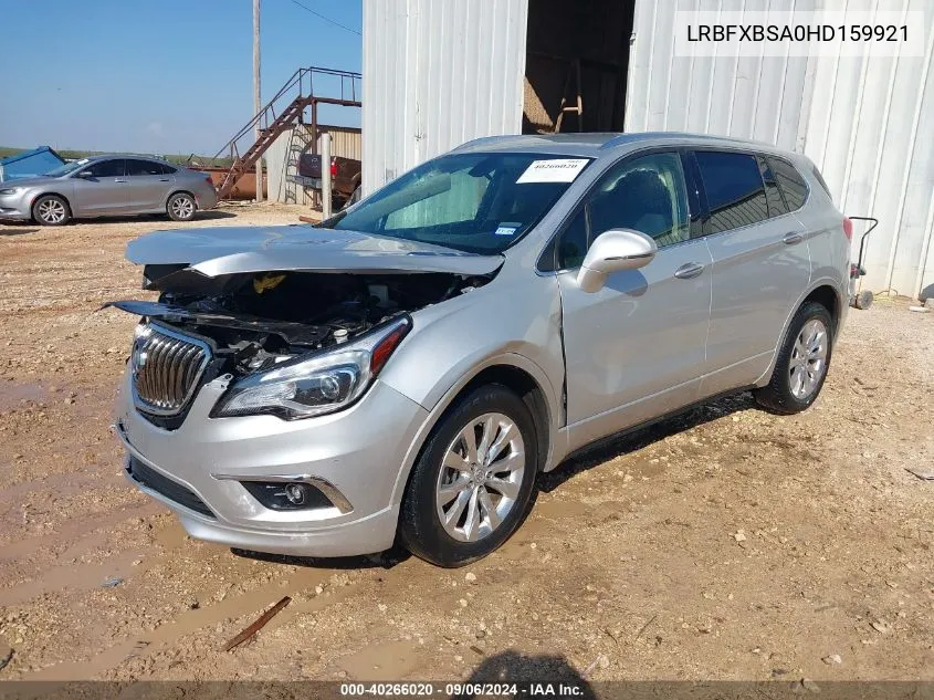 2017 Buick Envision Essence VIN: LRBFXBSA0HD159921 Lot: 40266020