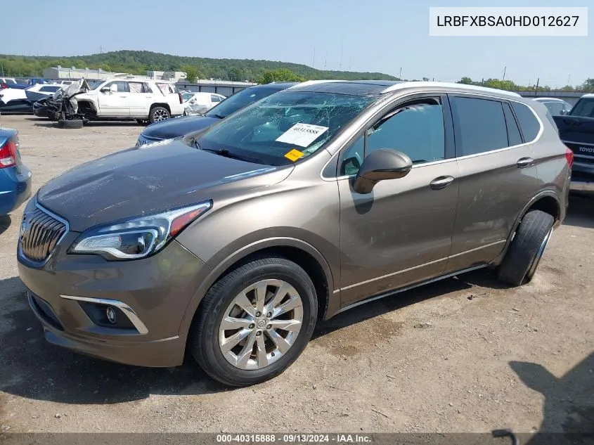 2017 Buick Envision Essence VIN: LRBFXBSA0HD012627 Lot: 40315888