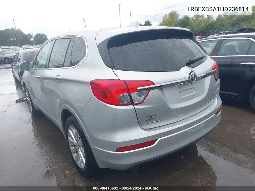 2017 Buick Envision Essence VIN: LRBFXBSA1HD236814 Lot: 40413692