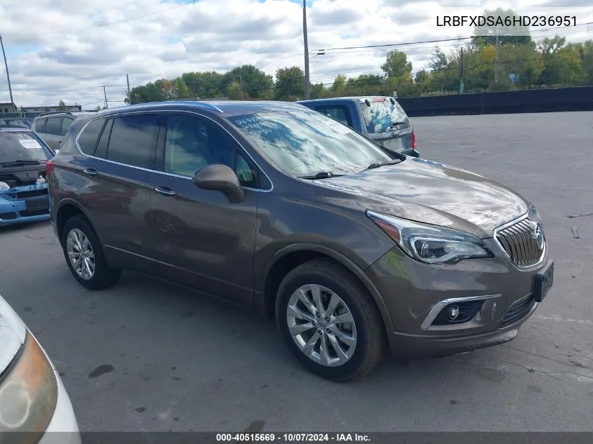 2017 Buick Envision Essence VIN: LRBFXDSA6HD236951 Lot: 40515669