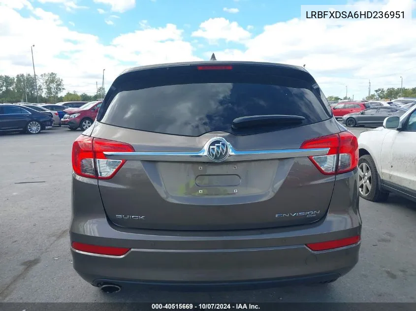 2017 Buick Envision Essence VIN: LRBFXDSA6HD236951 Lot: 40515669