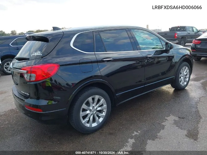 2017 Buick Envision Essence VIN: LRBFXDSA6HD006066 Lot: 40741871