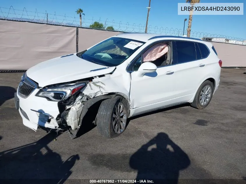 2017 Buick Envision Essence VIN: LRBFXDSA4HD243090 Lot: 40767952