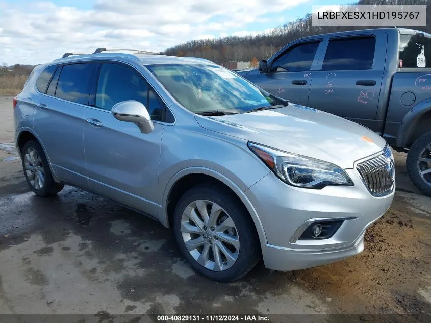 2017 Buick Envision Premium I VIN: LRBFXESX1HD195767 Lot: 40829131