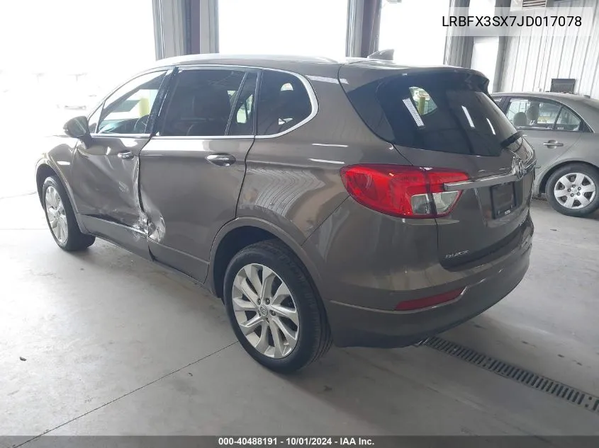 LRBFX3SX7JD017078 2018 Buick Envision Premium I