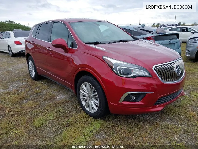 2018 Buick Envision Preferred VIN: LRBFXBSA4JD008084 Lot: 40531904