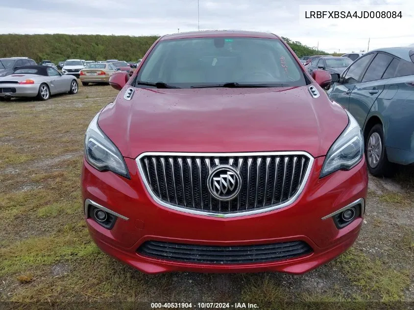 2018 Buick Envision Preferred VIN: LRBFXBSA4JD008084 Lot: 40531904