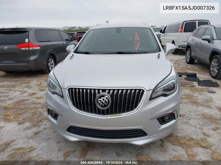 2018 Buick Envision Essence VIN: LRBFX1SA5JD007326 Lot: 40628849