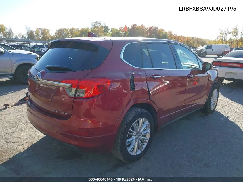 LRBFXBSA9JD027195 2018 Buick Envision Preferred