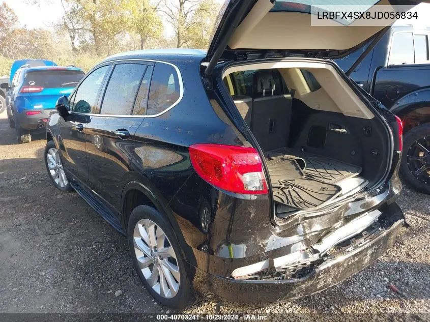 2018 Buick Envision Premium Ii VIN: LRBFX4SX8JD056834 Lot: 40703241