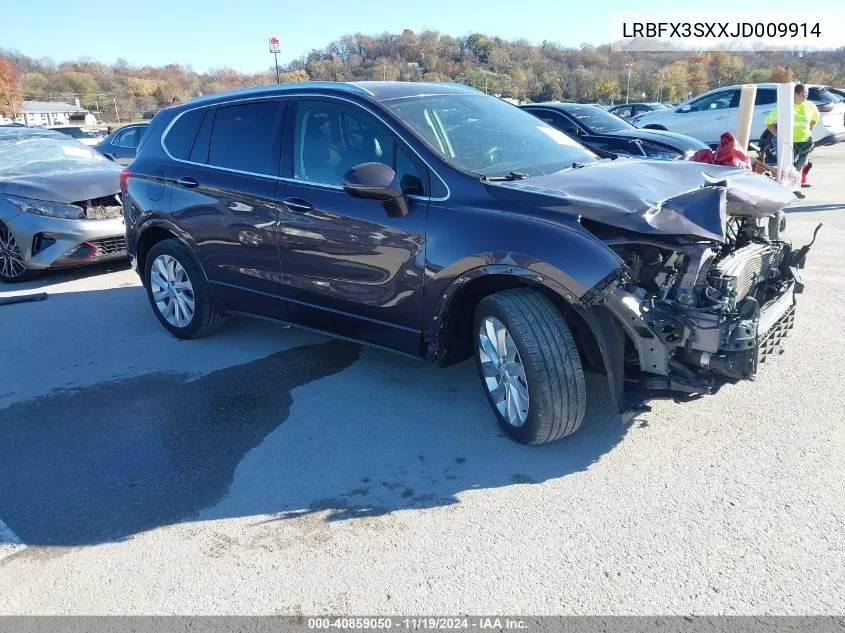 2018 Buick Envision Premium I VIN: LRBFX3SXXJD009914 Lot: 40859050