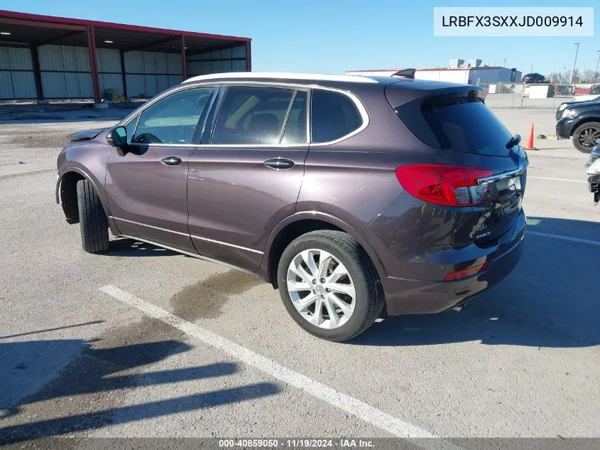 2018 Buick Envision Premium I VIN: LRBFX3SXXJD009914 Lot: 40859050