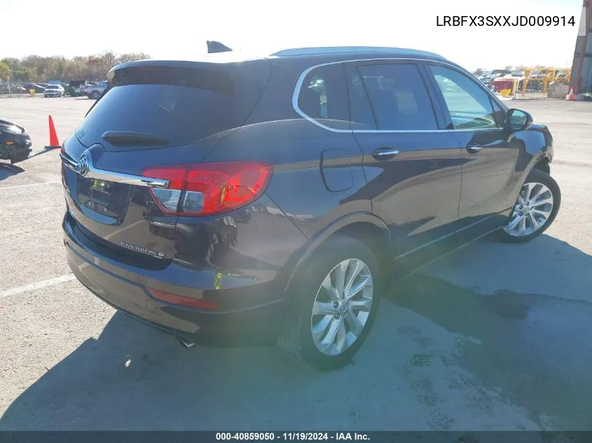 2018 Buick Envision Premium I VIN: LRBFX3SXXJD009914 Lot: 40859050