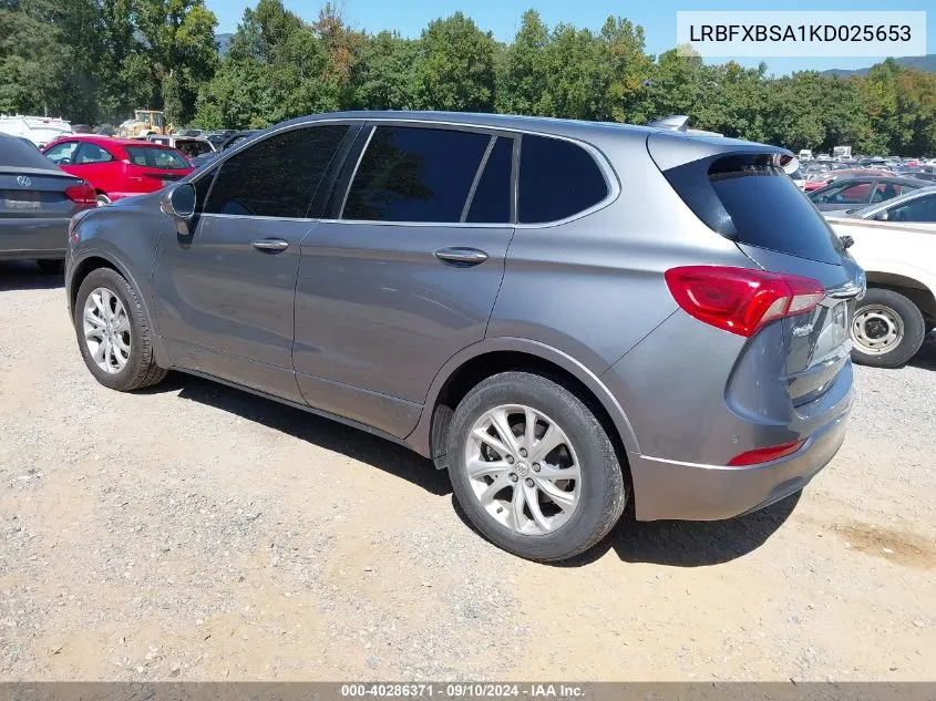 LRBFXBSA1KD025653 2019 Buick Envision Preferred