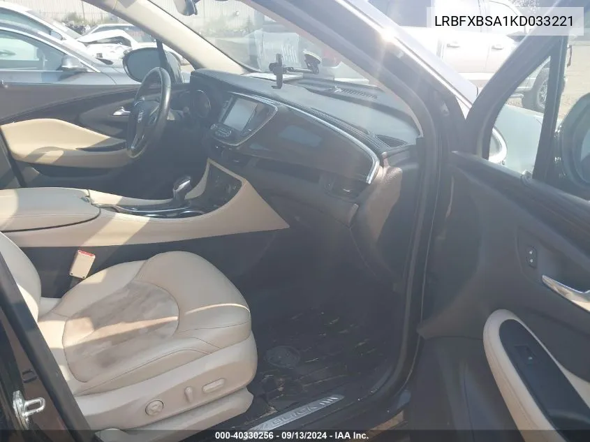 LRBFXBSA1KD033221 2019 Buick Envision Preferred