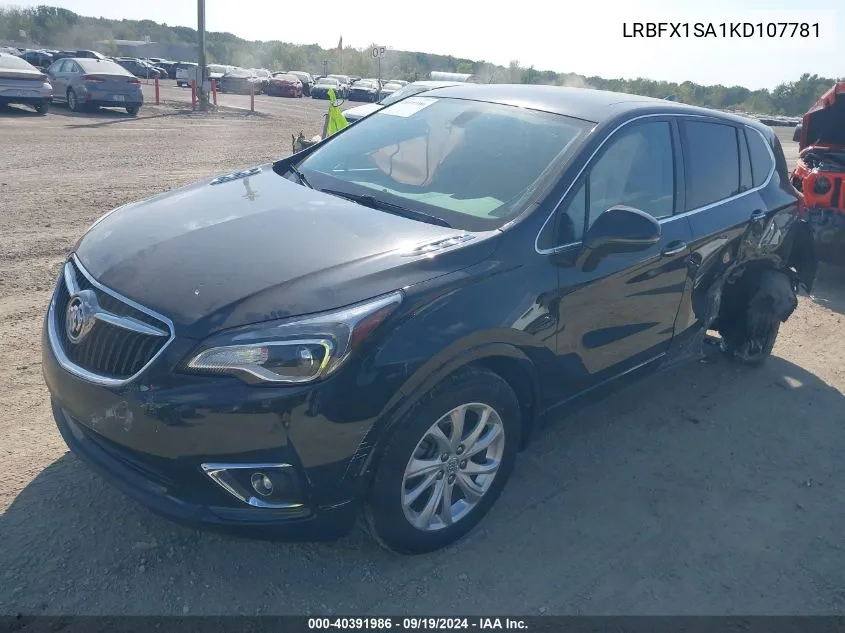 LRBFX1SA1KD107781 2019 Buick Envision Awd Preferred