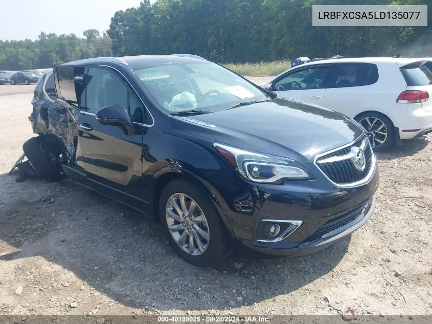 2020 Buick Envision Fwd Essence VIN: LRBFXCSA5LD135077 Lot: 40199025