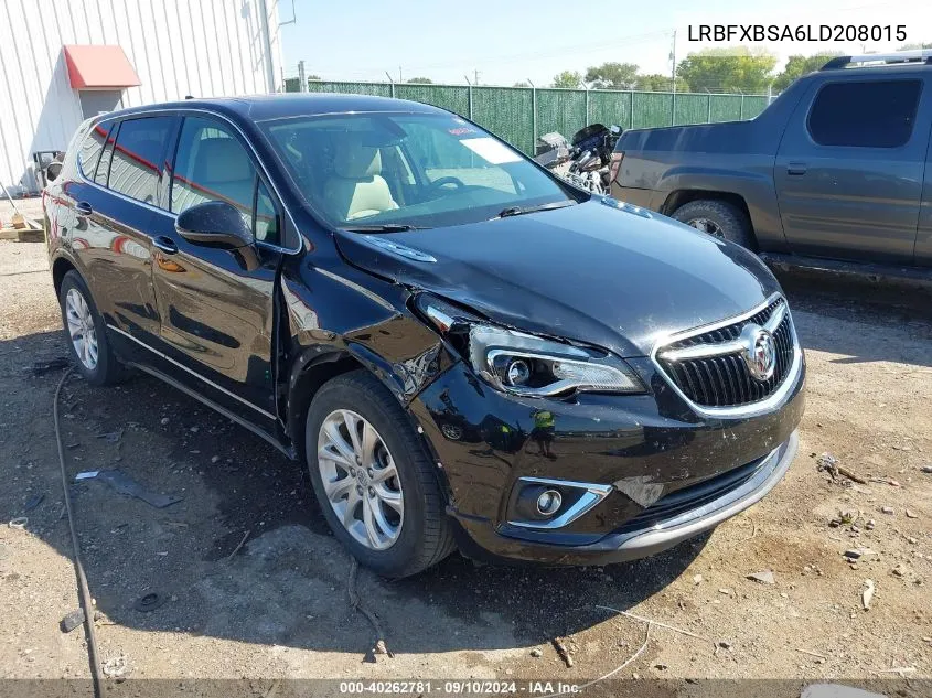 LRBFXBSA6LD208015 2020 Buick Envision Fwd Preferred