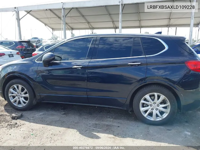 LRBFXBSAXLD109228 2020 Buick Envision Fwd Preferred