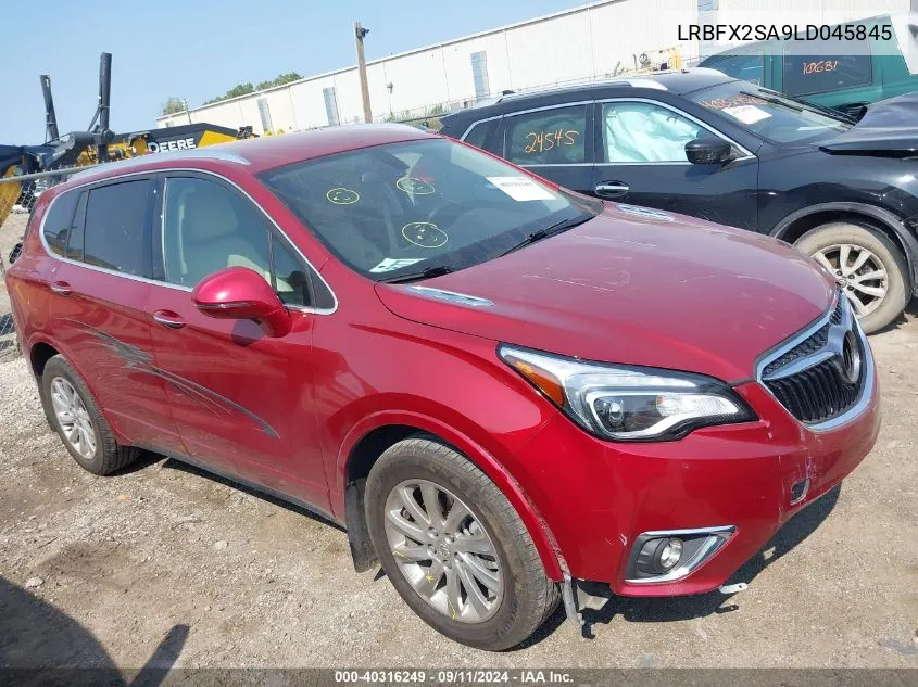 2020 Buick Envision Essence VIN: LRBFX2SA9LD045845 Lot: 40316249