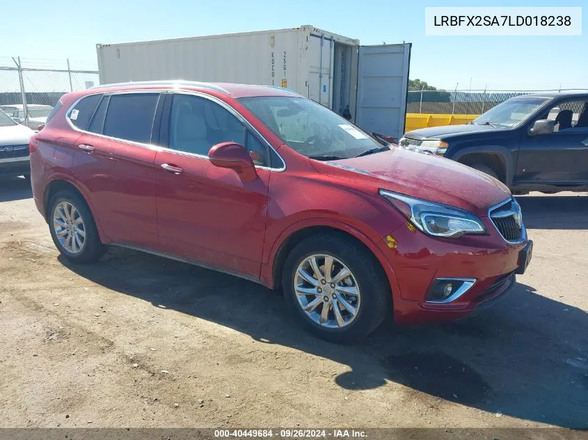 LRBFX2SA7LD018238 2020 Buick Envision Awd Essence