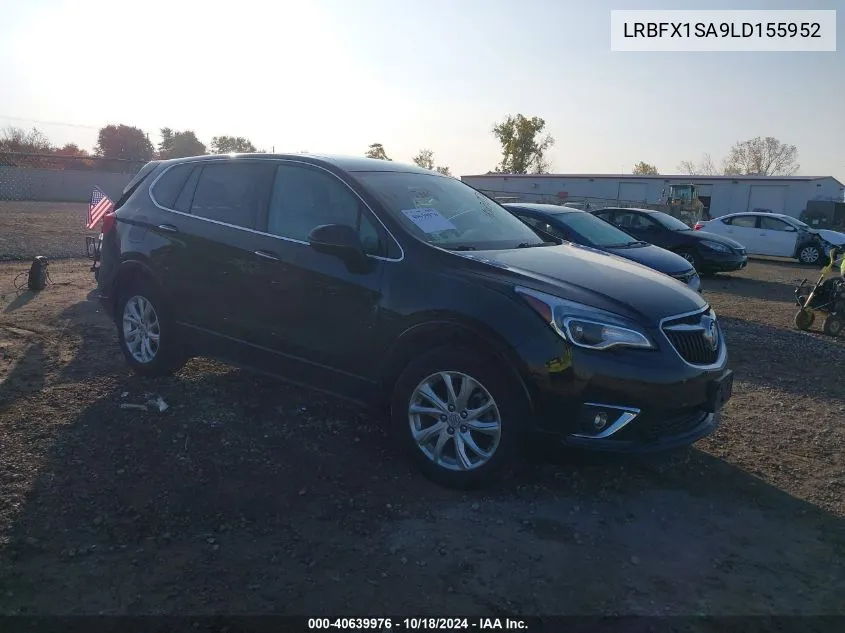 2020 Buick Envision Awd Preferred VIN: LRBFX1SA9LD155952 Lot: 40639976