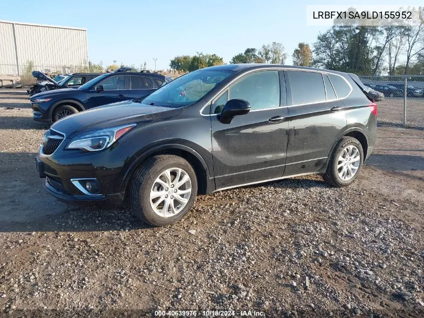 2020 Buick Envision Awd Preferred VIN: LRBFX1SA9LD155952 Lot: 40639976