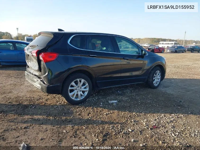 2020 Buick Envision Awd Preferred VIN: LRBFX1SA9LD155952 Lot: 40639976