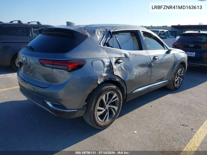 LRBFZNR41MD163613 2021 Buick Envision Fwd Essence