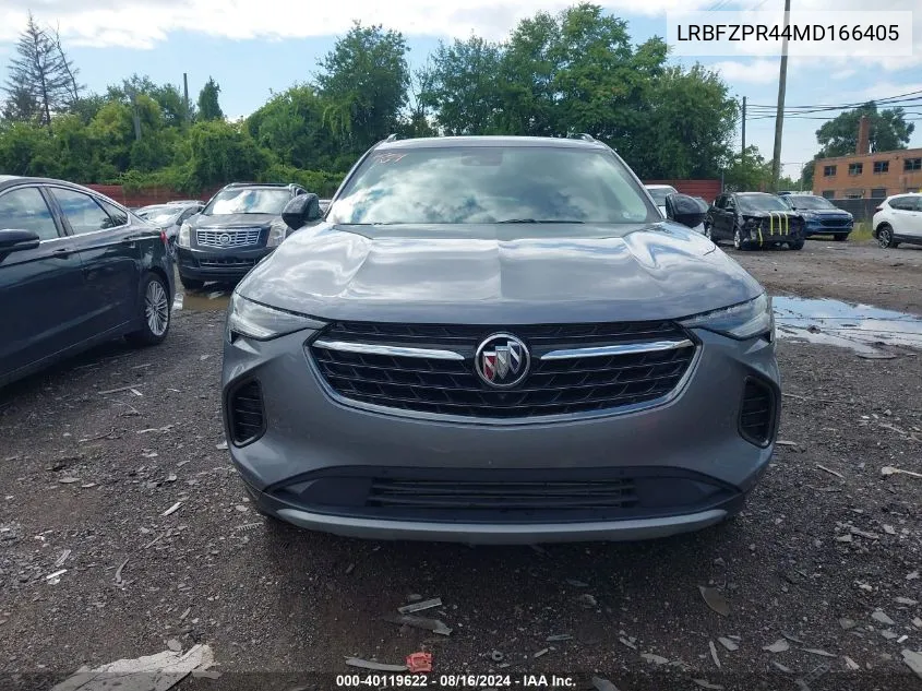 2021 Buick Envision Awd Essence VIN: LRBFZPR44MD166405 Lot: 40119622