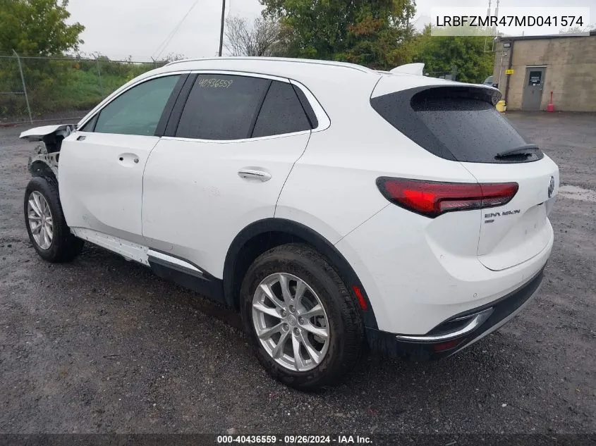 LRBFZMR47MD041574 2021 Buick Envision Preferred