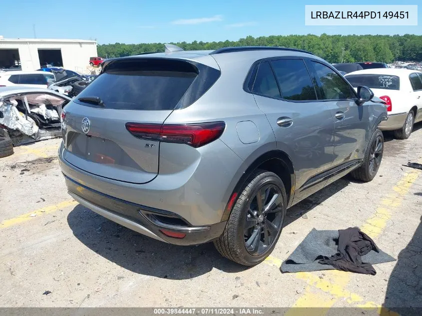 LRBAZLR44PD149451 2023 Buick Envision Preferred Fwd