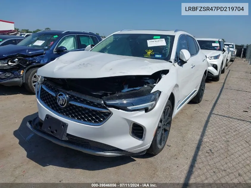 2023 Buick Envision Avenir Awd VIN: LRBFZSR47PD219704 Lot: 39846856