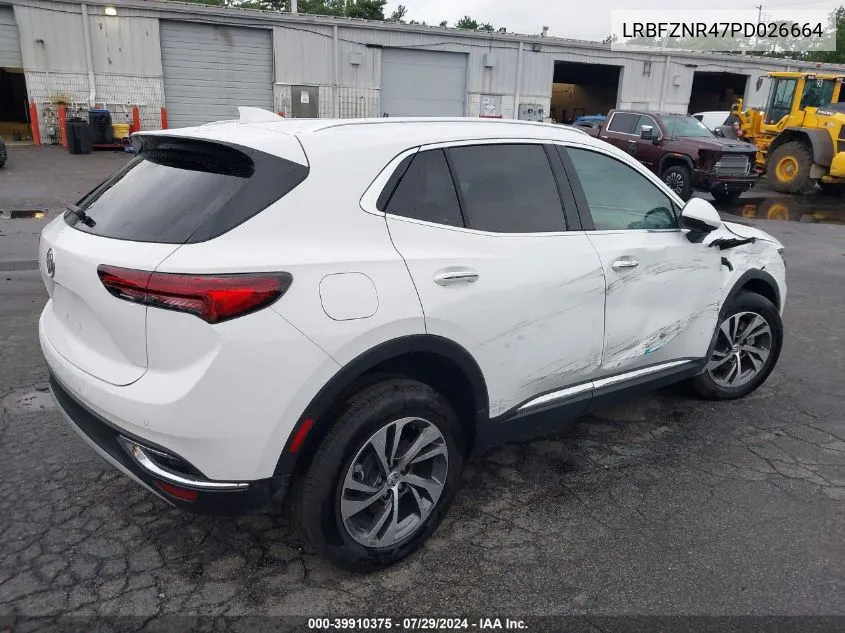 LRBFZNR47PD026664 2023 Buick Envision Essence Fwd