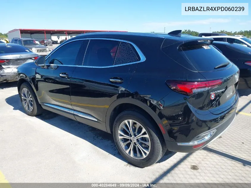 2023 Buick Envision Preferred Fwd VIN: LRBAZLR4XPD060239 Lot: 40284649