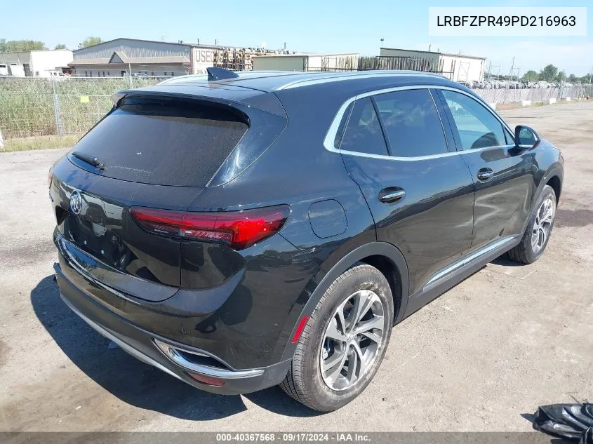 2023 Buick Envision Essence Awd VIN: LRBFZPR49PD216963 Lot: 40367568