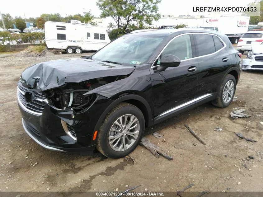 2023 Buick Envision Preferred Awd VIN: LRBFZMR4XPD076453 Lot: 40371239