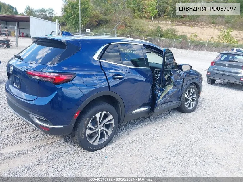 2023 Buick Envision Essence Awd VIN: LRBFZPR41PD087097 Lot: 40375722