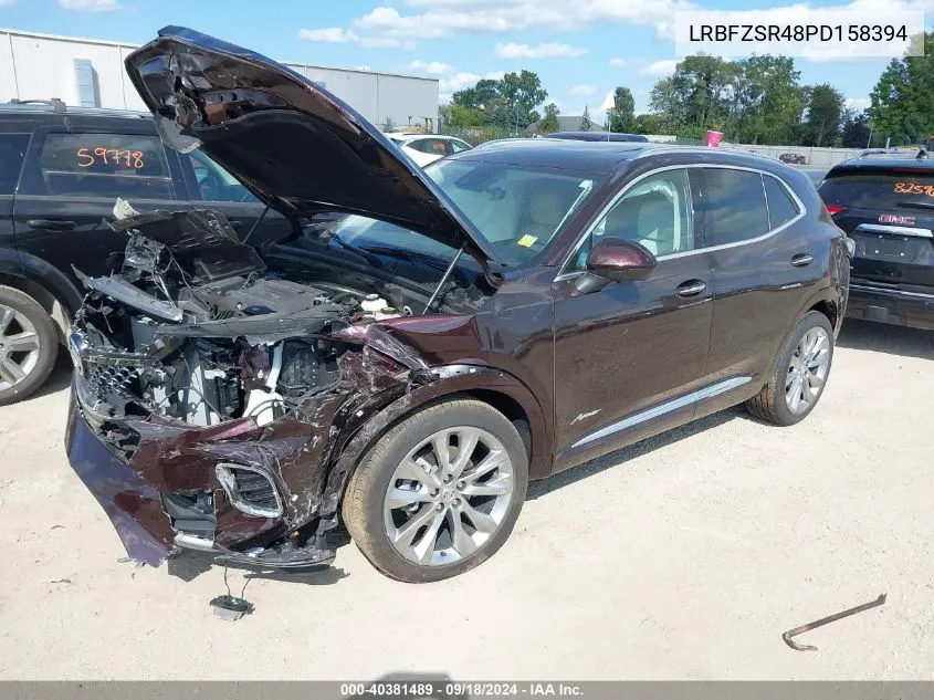 2023 Buick Envision Avenir Awd VIN: LRBFZSR48PD158394 Lot: 40381489