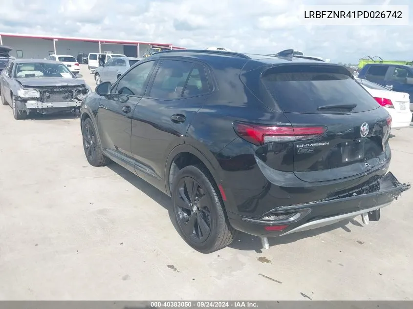 2023 Buick Envision Essence VIN: LRBFZNR41PD026742 Lot: 40383050