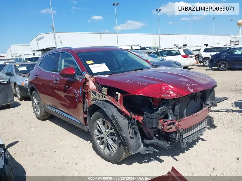 LRBAZLR43PD039071 2023 Buick Envision Preferred Fwd