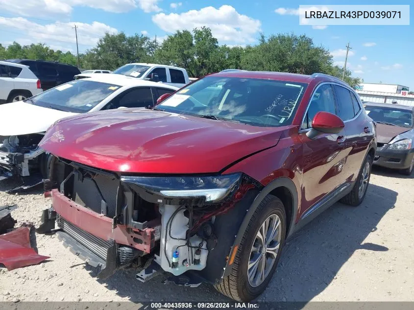 LRBAZLR43PD039071 2023 Buick Envision Preferred Fwd