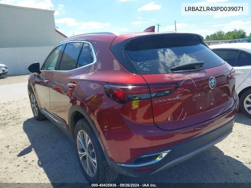 LRBAZLR43PD039071 2023 Buick Envision Preferred Fwd