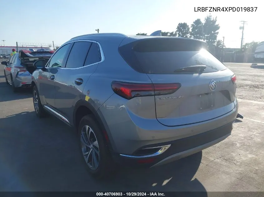 2023 Buick Envision Essence Fwd VIN: LRBFZNR4XPD019837 Lot: 40706903