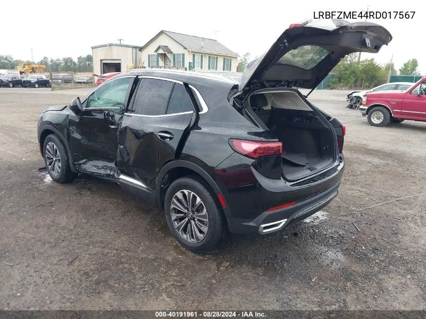 LRBFZME44RD017567 2024 Buick Envision Preferred Awd